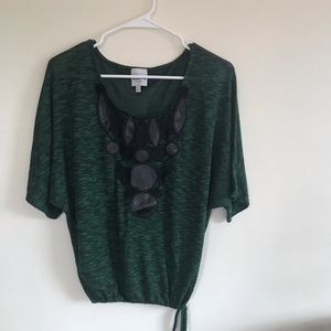 Everette blue top, Worn Once